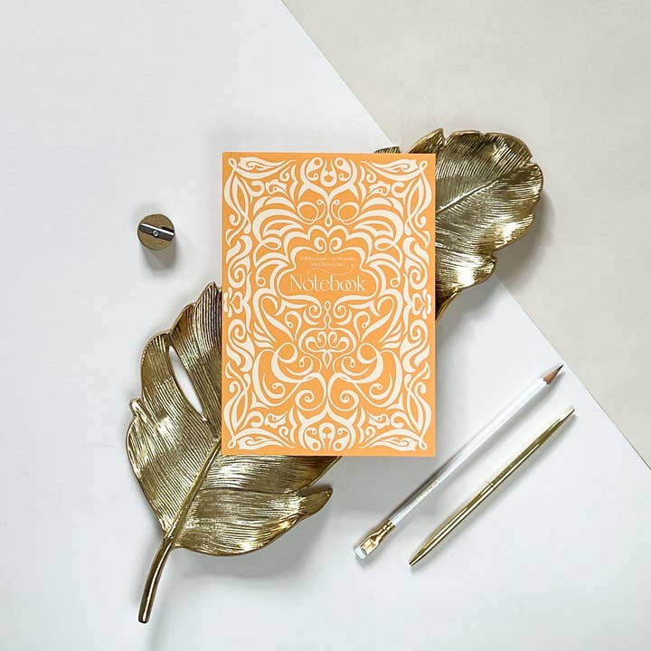 Grace Jackson Design Swirl Notebook