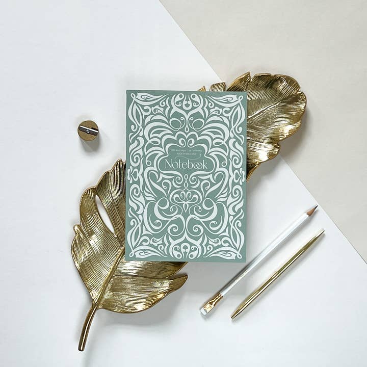 Grace Jackson Design Swirl Notebook