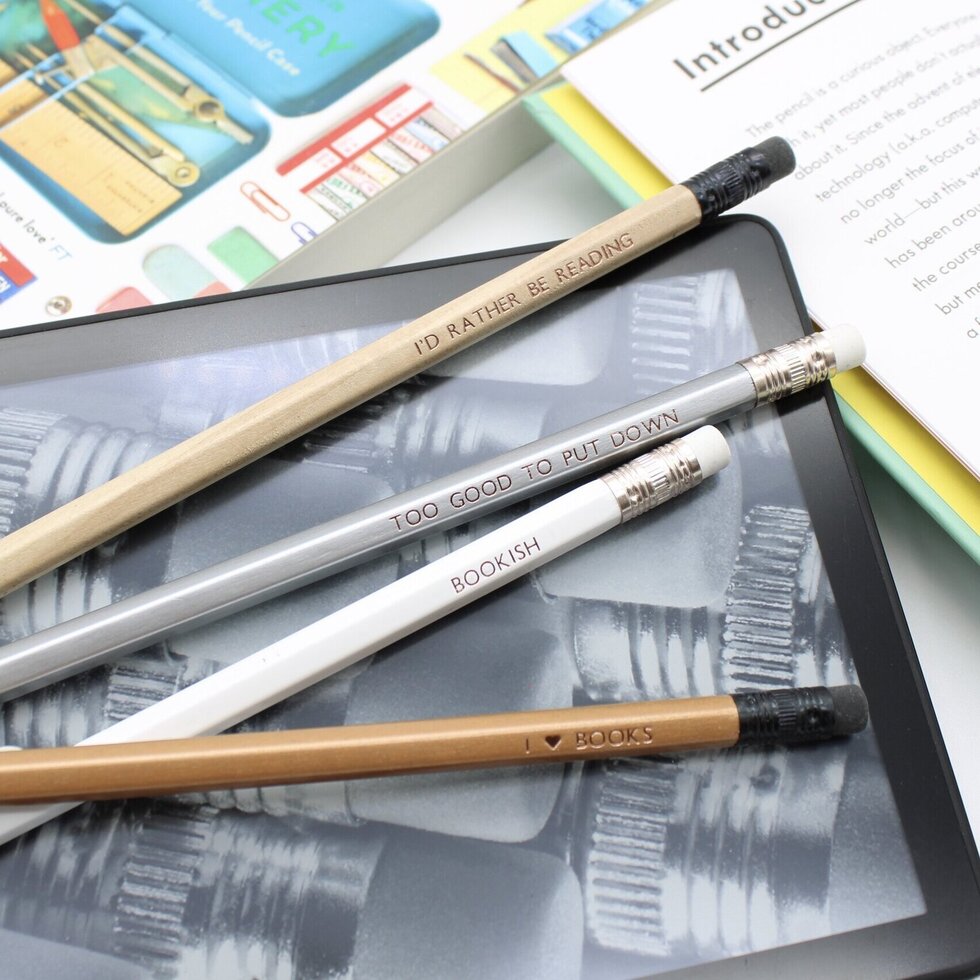 Rogue Letters Book Lover Pencil Gift Set – Rogue Letters