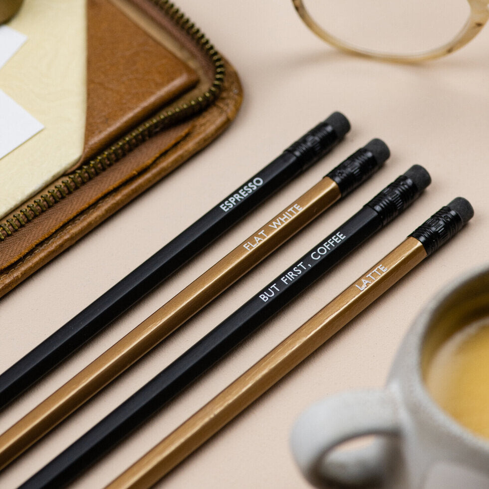 Coffee Pencil Gift Set