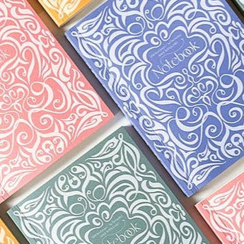 Grace Jackson Design Swirl Notebook